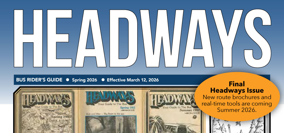 Headways Spring cover. Last Issue