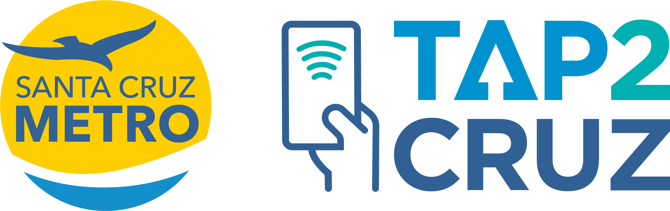 METRO logo next to Tap2Cruz logo